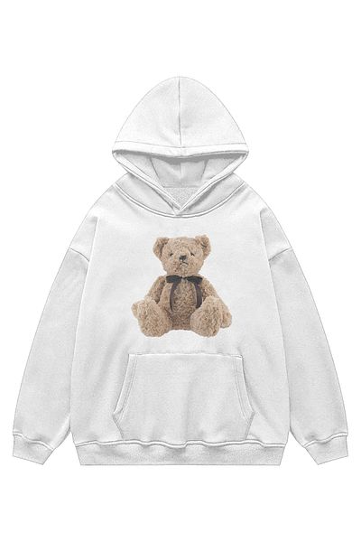 Disante Teddy Hooded Unisex Sweatshirt Hoodie