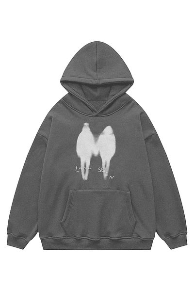 Disante Unisex Hooded Hoodie - Last Seen Sweatshirt
