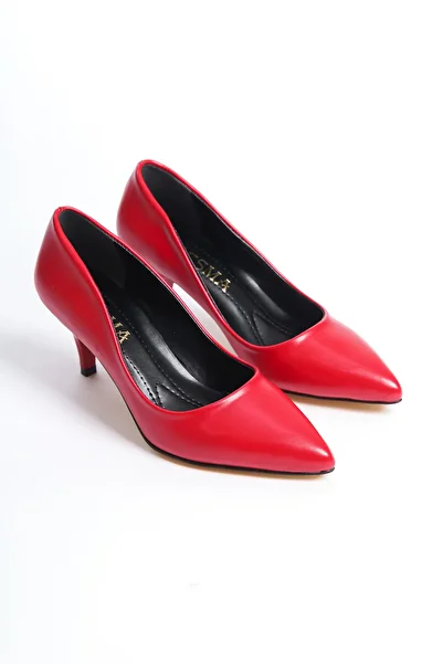 Ayakkabı Podyumum 5 cm Thin Heel Pointed Toe Closed Stiletto