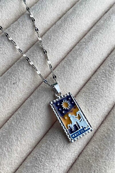 Asef Hediye قلادة التارو الفولاذية