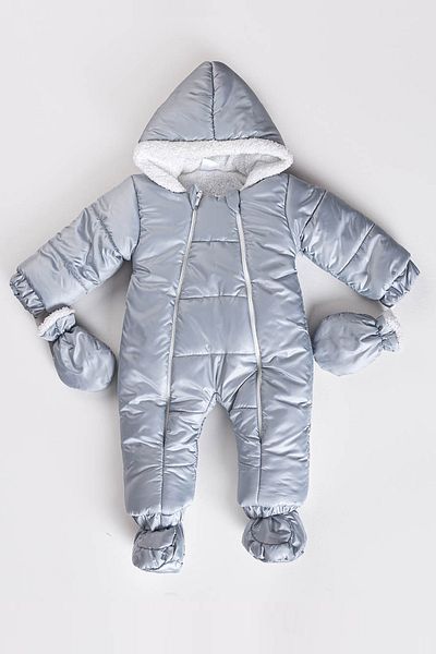 MAİBELLA Cold and Waterproof Non-Marking Hooded Winter Girl Boy Baby Astronaut Jumpsuit Cosmonaut Jumpsuit