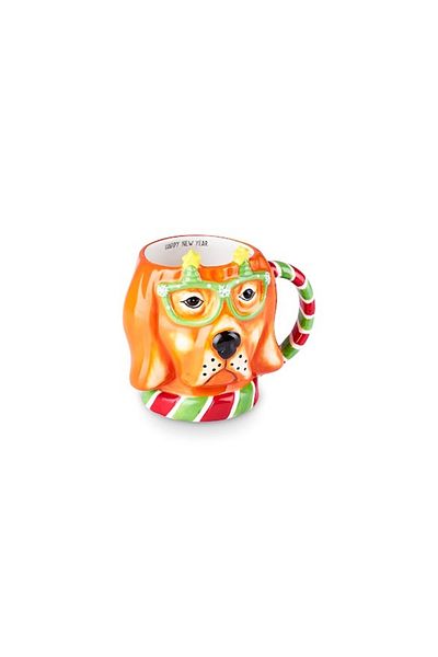 Karaca New Year's Animal Dog Mug 490 ml