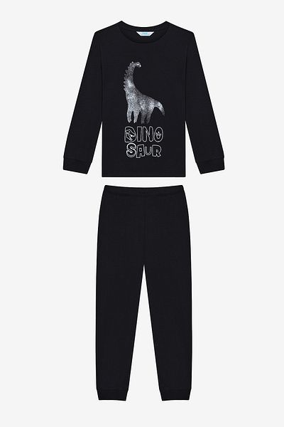 Penti Wild Dino 2-Piece Colorful Pajamas Set for Boy