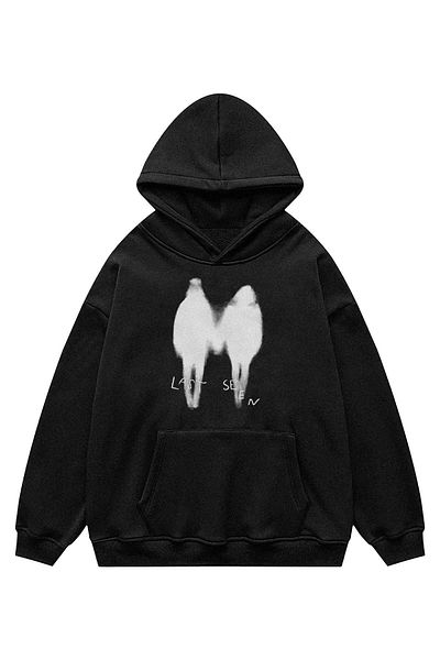 Disante Unisex Hooded Hoodie - Last Seen Sweatshirt