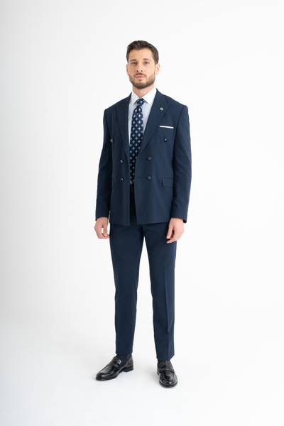 Suitmen Slim Fit Takım Elbise - Lacivert