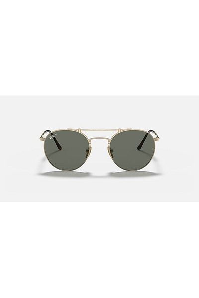 Ray-Ban Ray Ban Unisex Round Sunglasses- Rb 8147m - Lense Size:50mm - Demi Gloss White Gold