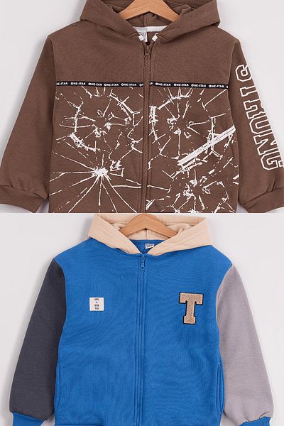 Harika KIDS Boy's 2-Pack Basic Cardigan