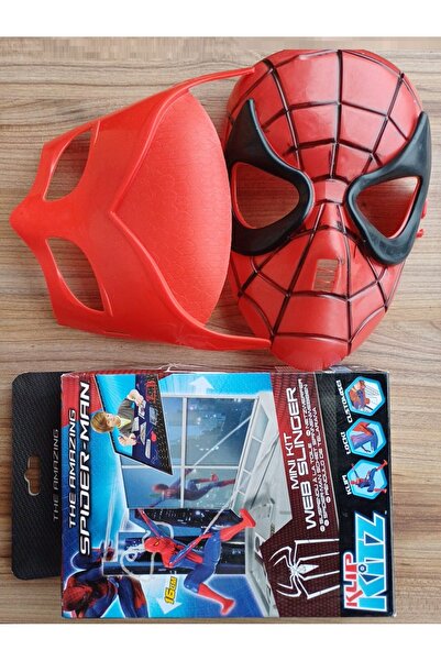 OYUNCAKSAHİLİ Örümcek Adam PJ Maske ve Figür Boya Üret Web Slınger Oyun Seti ...