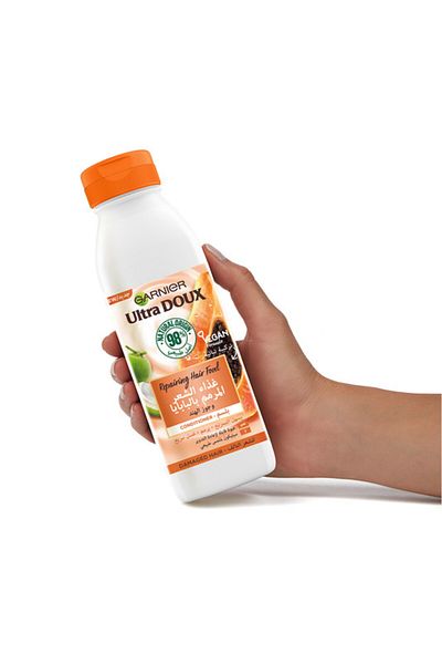 Garnier Ultra Doux Repairing Papaya Hair Food Conditioner for Damaged Hair