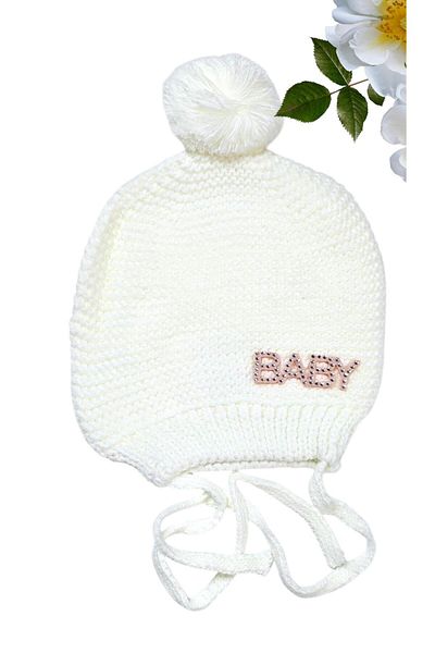 SeaBubbles Baby Stoned Baby Girl Knitwear Beret