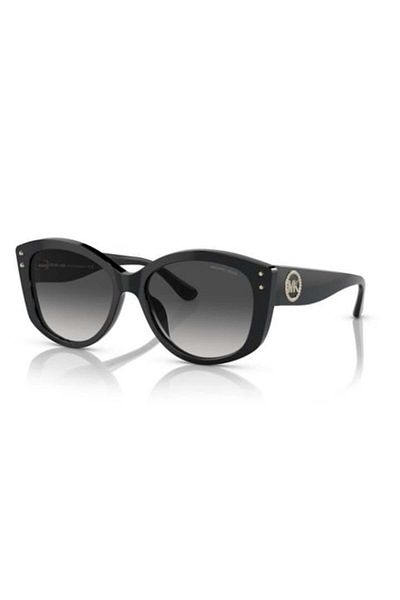Michael Kors Woman Irregular Sunglasses- Mk 2175u - Lense Size:54mm - Black Bio