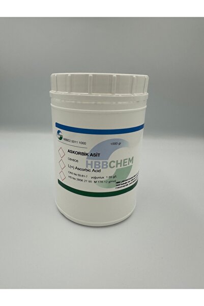 HBBCHEM Askorbik asit c vitamini E300 gıda tipi 1 kg