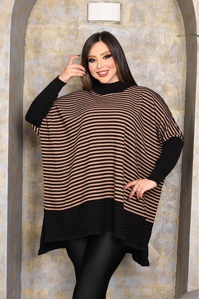 nimet tekstil Large Size Dalaş Model Knitwear Tunic