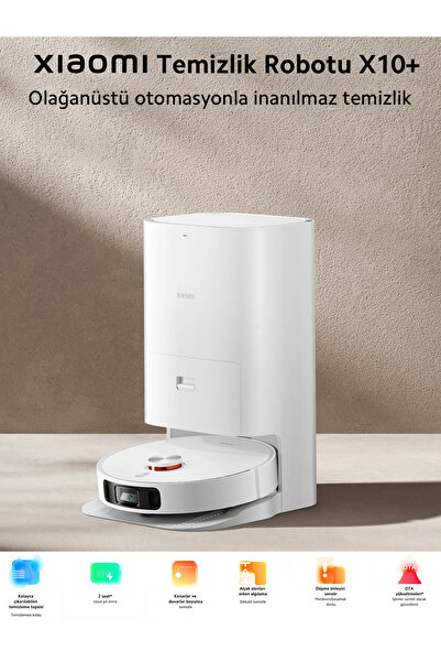 Xiaomi Ultra Premium Robot Süpürge | Halı Tanıma & Mop Kaldırma | Hepa Filtre | Olağanüstü Performans