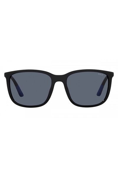 Polo Man Pillow Sunglasses- Ph 4185u - Lense Size:56mm - Shiny Black Royal Rubber