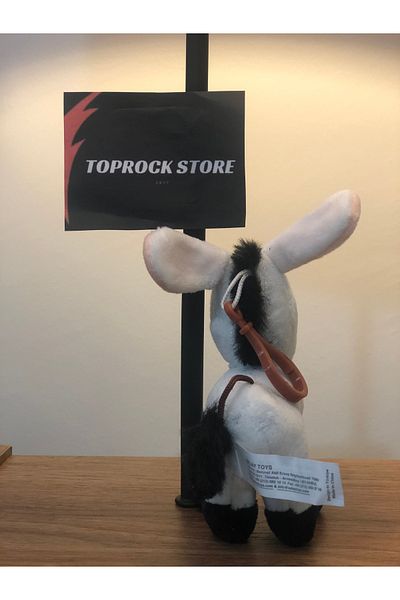 TOPROCKSTORE 12 cm Cute Donkey Plush Toy - Gift, Keychain Sleeping Companion