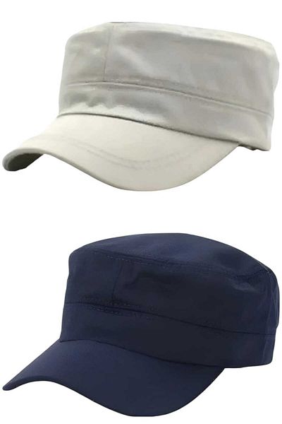 Uniquetrenders Unisex Βαμβακερό Καπέλο Castro 2 Τεμάχια
