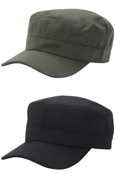 Uniquetrenders Unisex Βαμβακερό Καπέλο Castro 2 Τεμάχια