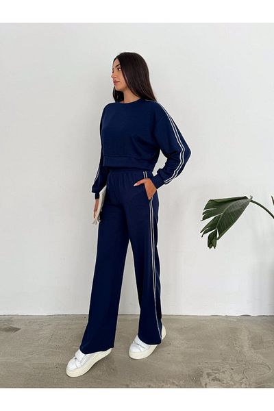 Belle Perre Modal Striped Lower Upper Set