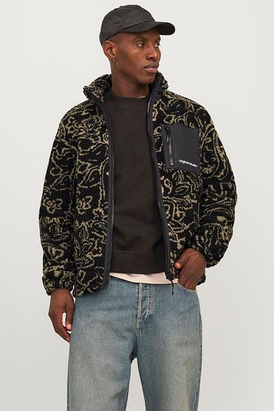 Jack & Jones Jorvesterbro Teddy Jacket Aw24 Noos Beige 12260450