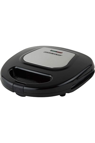 ALSAIF Electric Sandwich Maker With Grill Plate, Small Size, Stainless Steel, Easy Clean With Non-stick