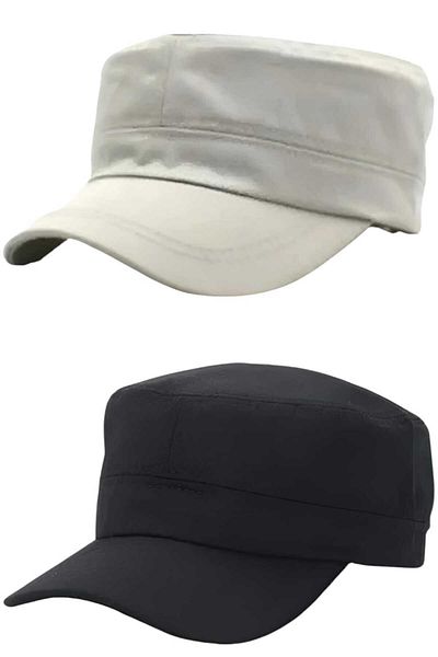 Uniquetrenders Unisex Βαμβακερό Καπέλο Castro 2 Τεμάχια