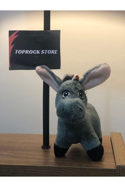 TOPROCKSTORE 12 cm Cute Donkey Plush Toy - Gift, Keychain Sleeping Companion