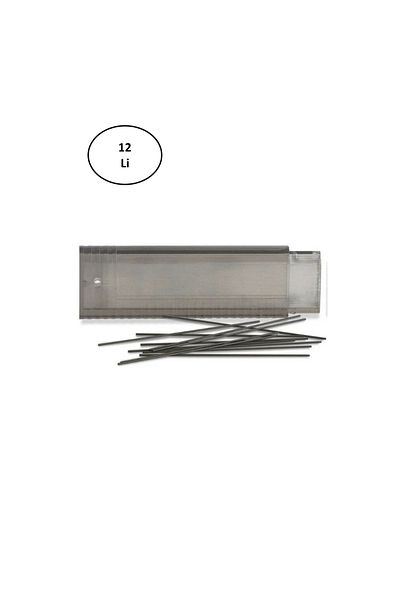 EGATOPTAN Tombow Lv-T-R5-Rg Leader Spare 0.5 mm 2B Pencil Tip 12 Pcs