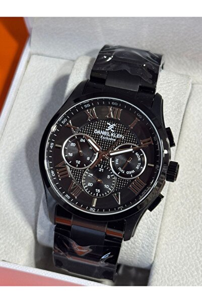 Daniel Klein Fonksiyonlu Çelik Kordon Renk Atmaz Su Geçirmez 2 Yıl Garantili ...