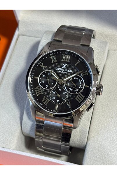 Daniel Klein Fonksiyonlu Çelik Kordon Renk Atmaz Su Geçirmez 2 Yıl Garantili ...