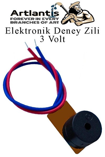 Artlantis Elektronik Deney Zili 1 Adet Deney Proje Tasarım Zili 3 Volt Alarm ...