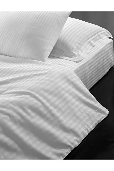 CzyLife Double Striped Cotton Satin Duvet Cover |   220X230 |   King Size |   Mix & Match |   Hotel Series