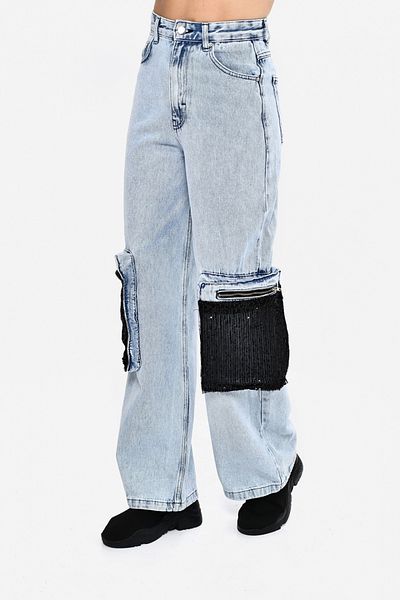 Up Shop Dqmane Blue Color Jeans 52003