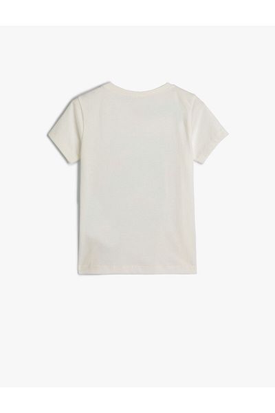 Koton Dolphin T-Shirt Short Sleeve Crew Neck Cotton