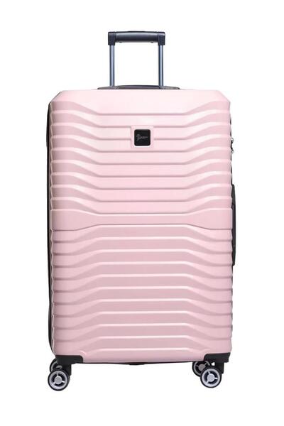 louisiana polo Büyük Boy %100 Polikarbon Valiz Pudra 1819