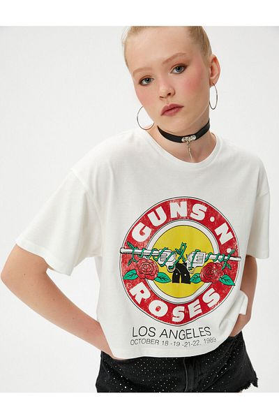 Koton Tricou Guns N Roses din bumbac cu licență