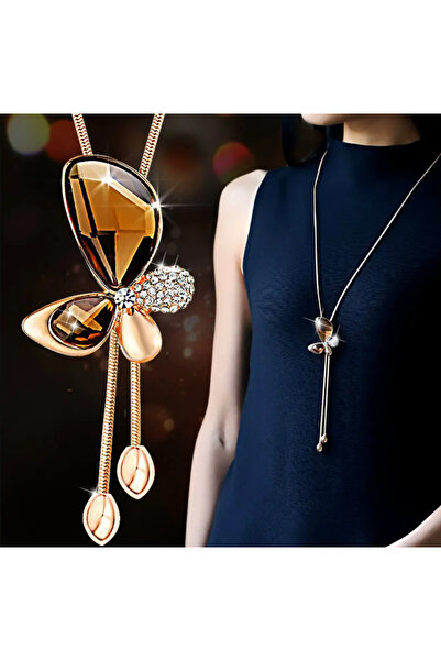 TAKİŞKO قلادة نموذج الفراشة