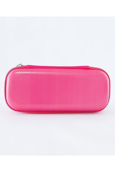 Fab N Funky Magical Unicorn Pencil Case - Shockproof Red EVA with Sturdy Zipper,  Pen Holder for Kids 3+