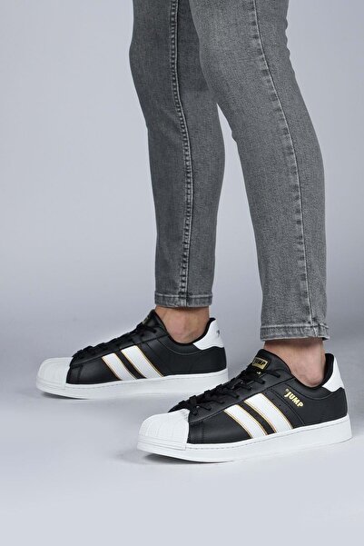 Jump 29055 Μοντέλο Ασπρόμαυρα Αθλητικά Παπούτσια