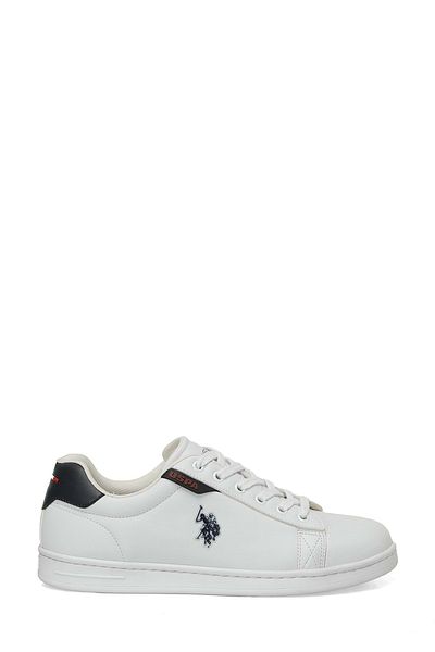 U.S. Polo Assn. COSTA 4PR - Bílé pánské tenisky