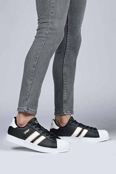 Jump 29055 Μοντέλο Ασπρόμαυρα Αθλητικά Παπούτσια