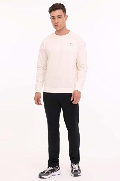 lumberjack Mb Sn75 C Neck Sw 4pr,ecru Ανδρικό φούτερ