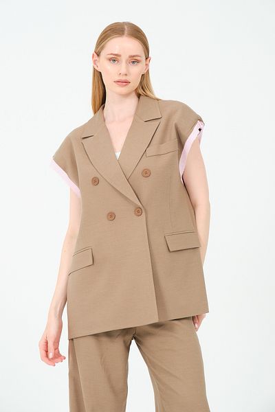 Bolivente Дамски елек Oversize - Дизайн