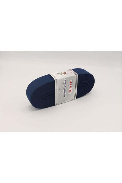 Gül Μπλε Μπλε Χρώμα Λάστιχο - 4 cm, 10 mt
