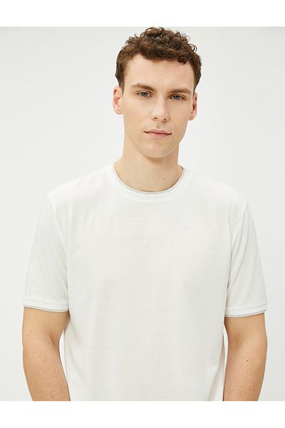 Koton Basic Cotton T-Shirt Crew Neck Short Sleeve