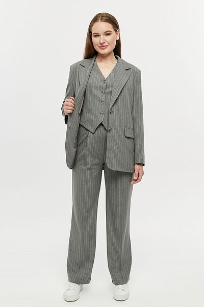 Bolivente Women's Striped Regular Woven Vest