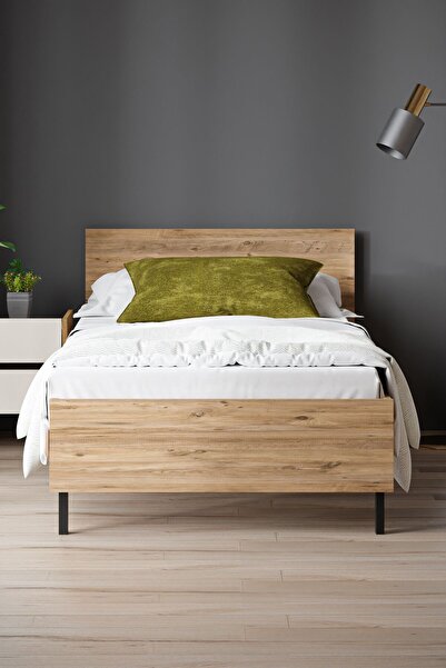 Ceramical Kr1 Tek Kişilik Karyola - 90x190 - Çam