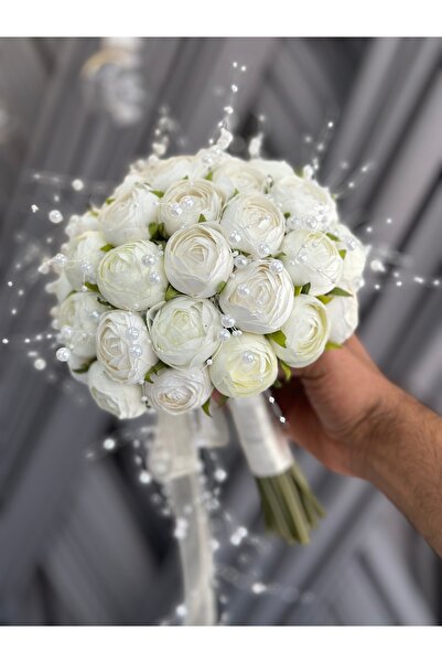 GELİNÇİÇEKCOM İncili Erengül Buketi ( minik Şakayık )