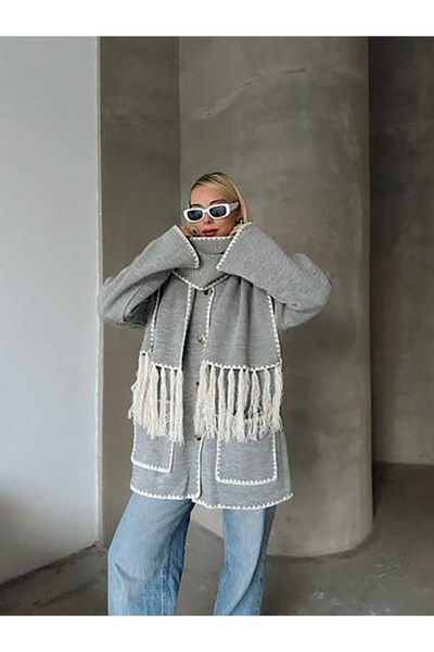 TrendParis вишитий піджак з коміром