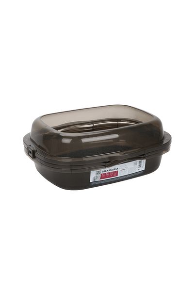 M-PETS Alexandria Cat Litter Tray with Rim, 46L x 40W x 18H cm